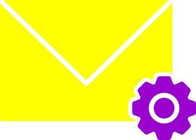 icono de vector de correo