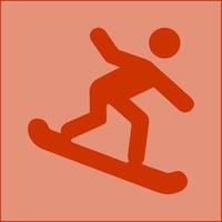 Snowboard Vector Icon