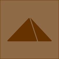 Pyramid Vector Icon