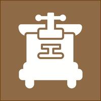 Machine Press Vector Icon