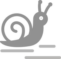 icono de vector de caracol