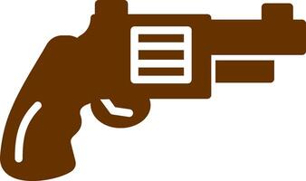 icono de vector de pistola