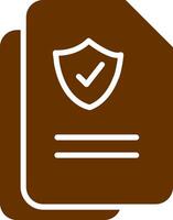 Document Protection Vector Icon