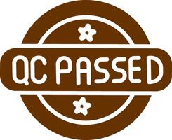 QC Passed Vector Icon