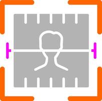 Face Scan Vector Icon