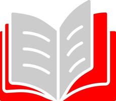 Open Book Vector Icon