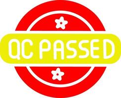 QC Passed Vector Icon