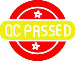 QC Passed Vector Icon