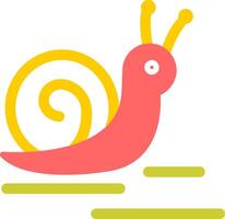 icono de vector de caracol