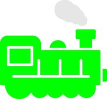 icono de vector de tren