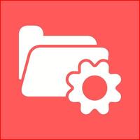 Preferences Folder Vector Icon