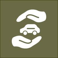 Car Insurance Vector Icon