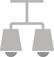 Lit Lamp Vector Icon