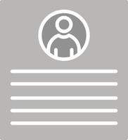 Client Profile Vector Icon
