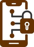 Secure Device Vector Icon