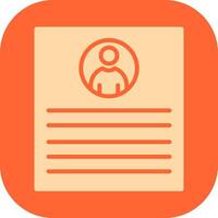 Client Profile Vector Icon