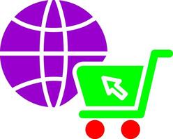 E commerce Online Store Vector Icon