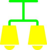 Lit Lamp Vector Icon