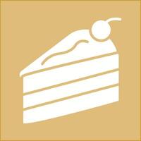 Cake Slice Vector Icon