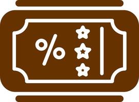 Sale Ticket Vector Icon