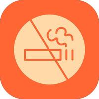 No Smoking Sign Vector Icon