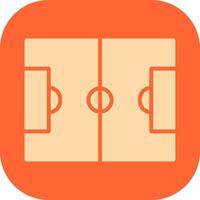 Football Field Vector Icon