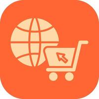 E commerce Online Store Vector Icon