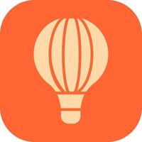 Hot Air Balloon Vector Icon