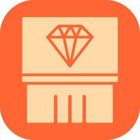 Diamond Exhibit Vector Icon