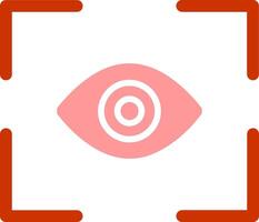 Eye Scan Vector Icon