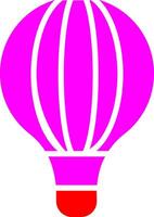 Hot Air Balloon Vector Icon