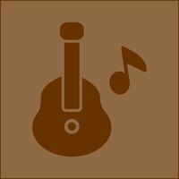 icono de vector de guitarra