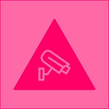 icono de vector de advertencia