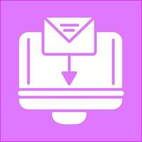 Mail Upload Vector Icon