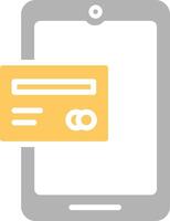 Mobile Banking Vector Icon