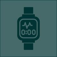 icono de vector de reloj inteligente