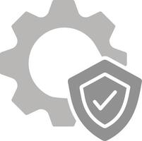 Protected System Vector Icon