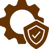 Protected System Vector Icon
