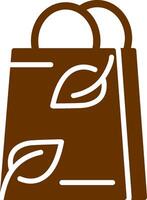 Ecology Bag Vector Icon