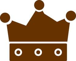 King Crown Vector Icon