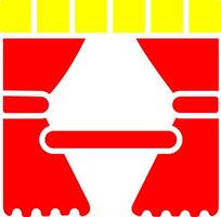 Curtain Vector Icon