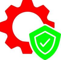 Protected System Vector Icon