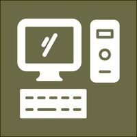 Computer Vector Icon