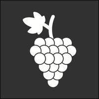 Grapes Vector Icon