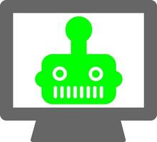 Artificial Bot Vector Icon