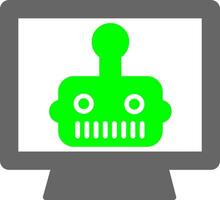 Artificial Bot Vector Icon