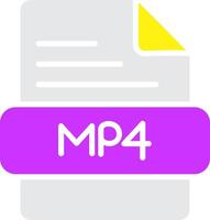 MP4 Vector Icon