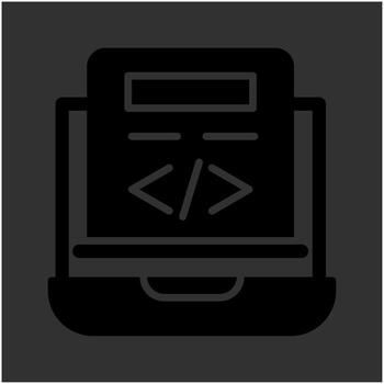 Coding Vector Icon