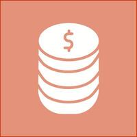 Stack of Coins Vector Icon