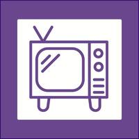 icono de vector de television